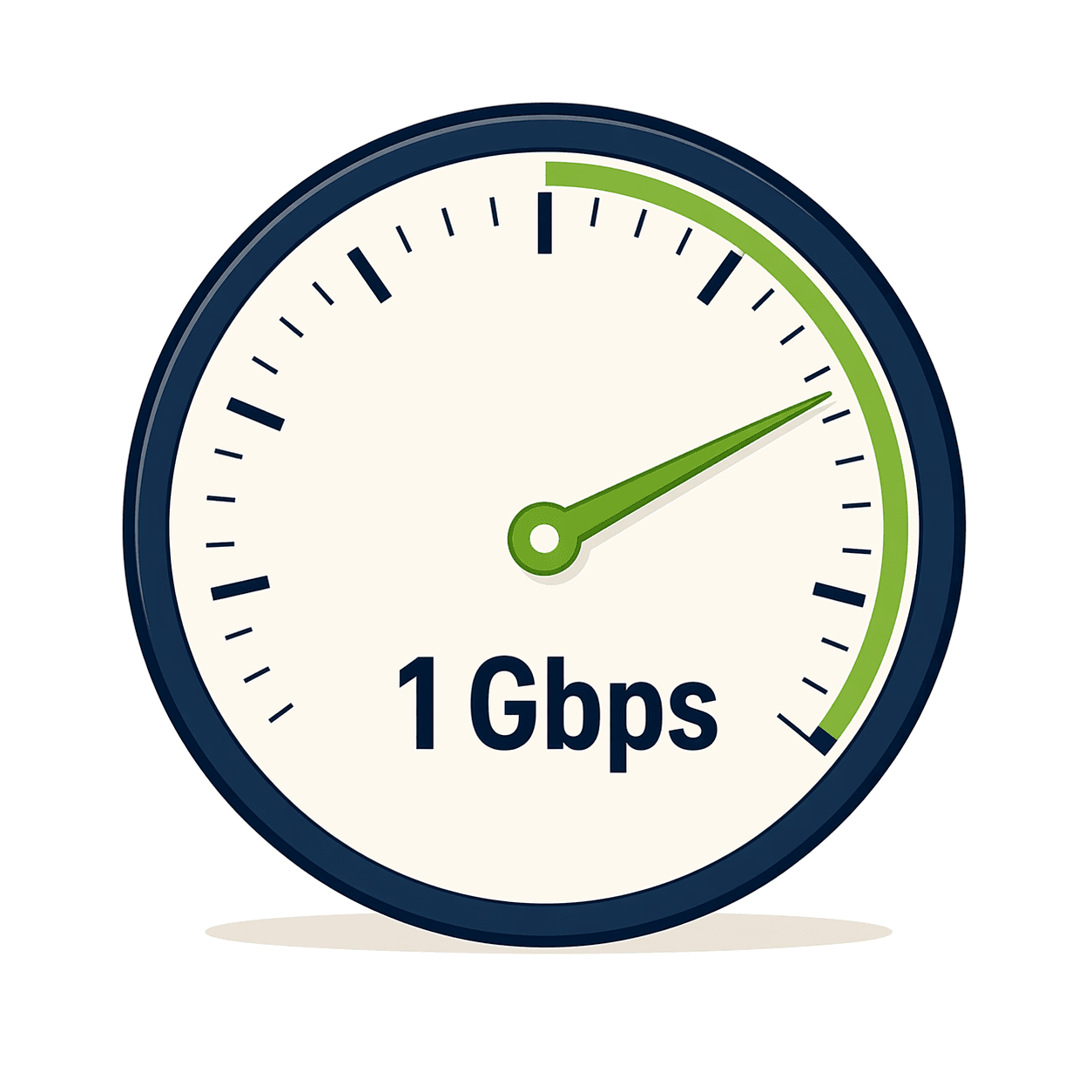 Speedometer showing your connection after install