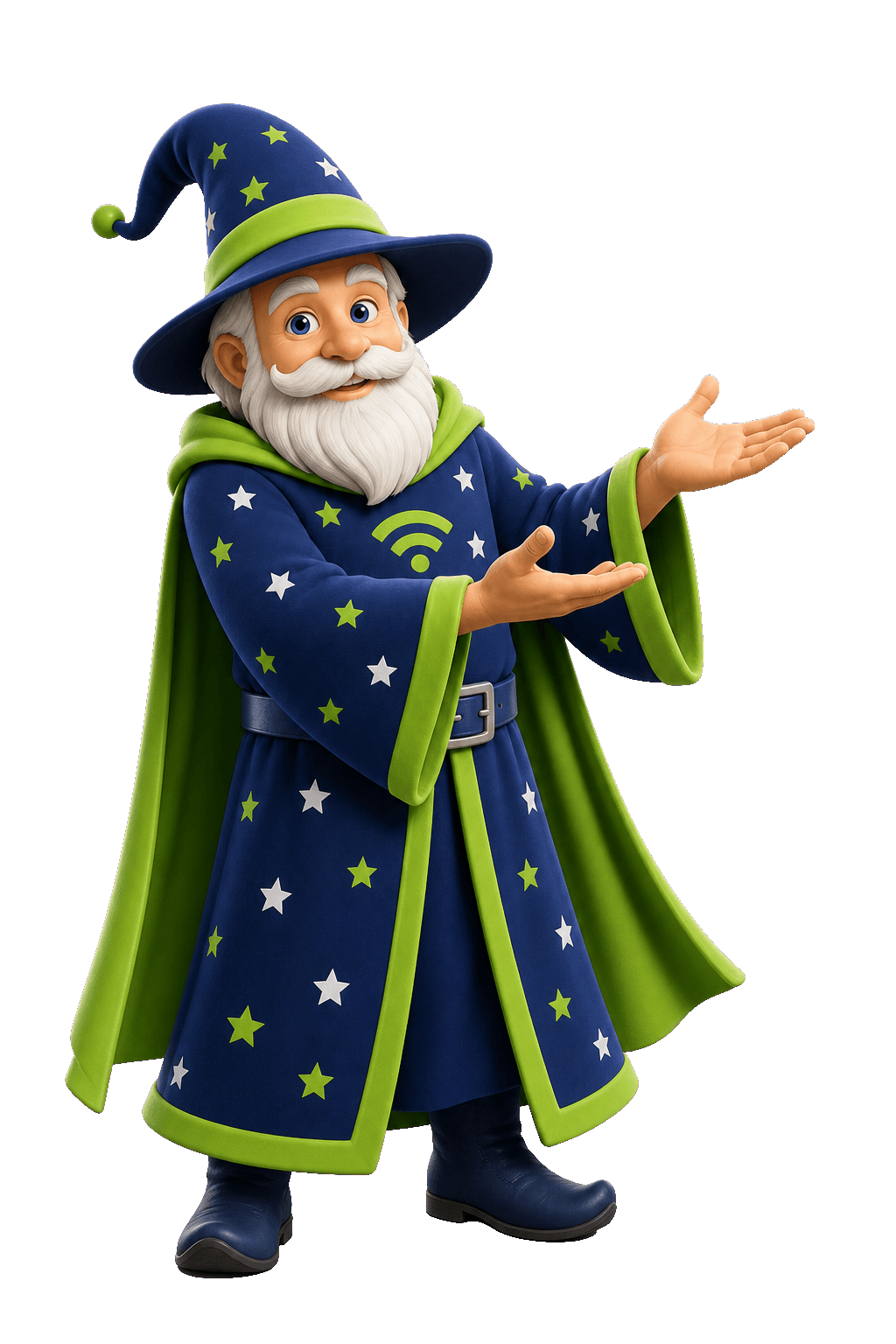 Mascota de My WiFi Wizard